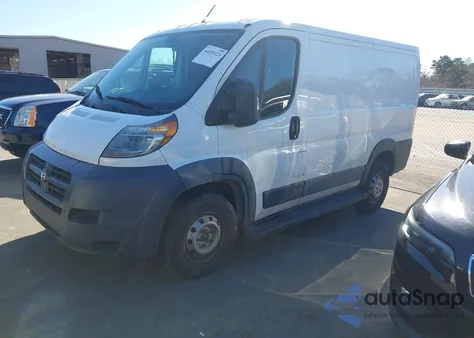 2016 Ram Promaster 1500 Low Roof z USA, uszkodzony, nr VIN 3C6TRVNG0GE136837